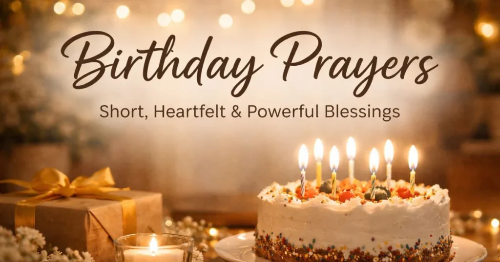 birthday prayers short heartfelt and powerful blessings