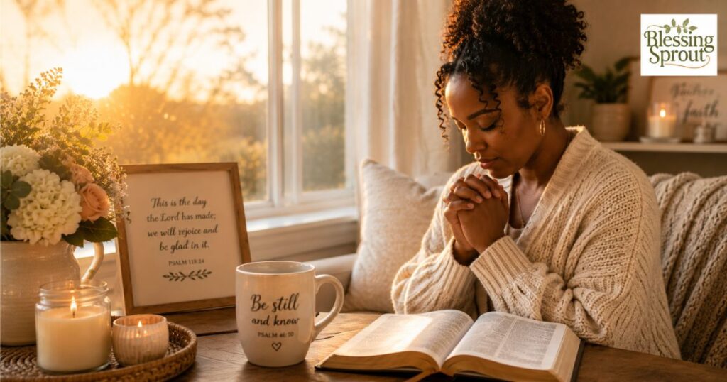 African American Thursday blessings peaceful morning prayer and faith inspiration